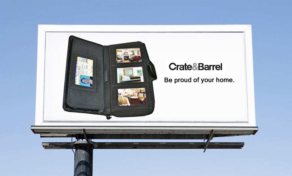 Crate and Barrel Ad