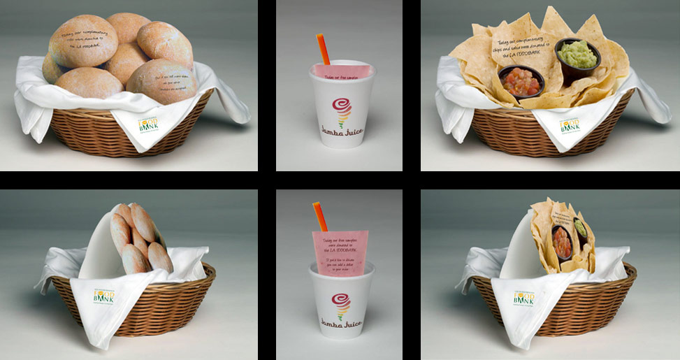 LA Foodbank Advertisement